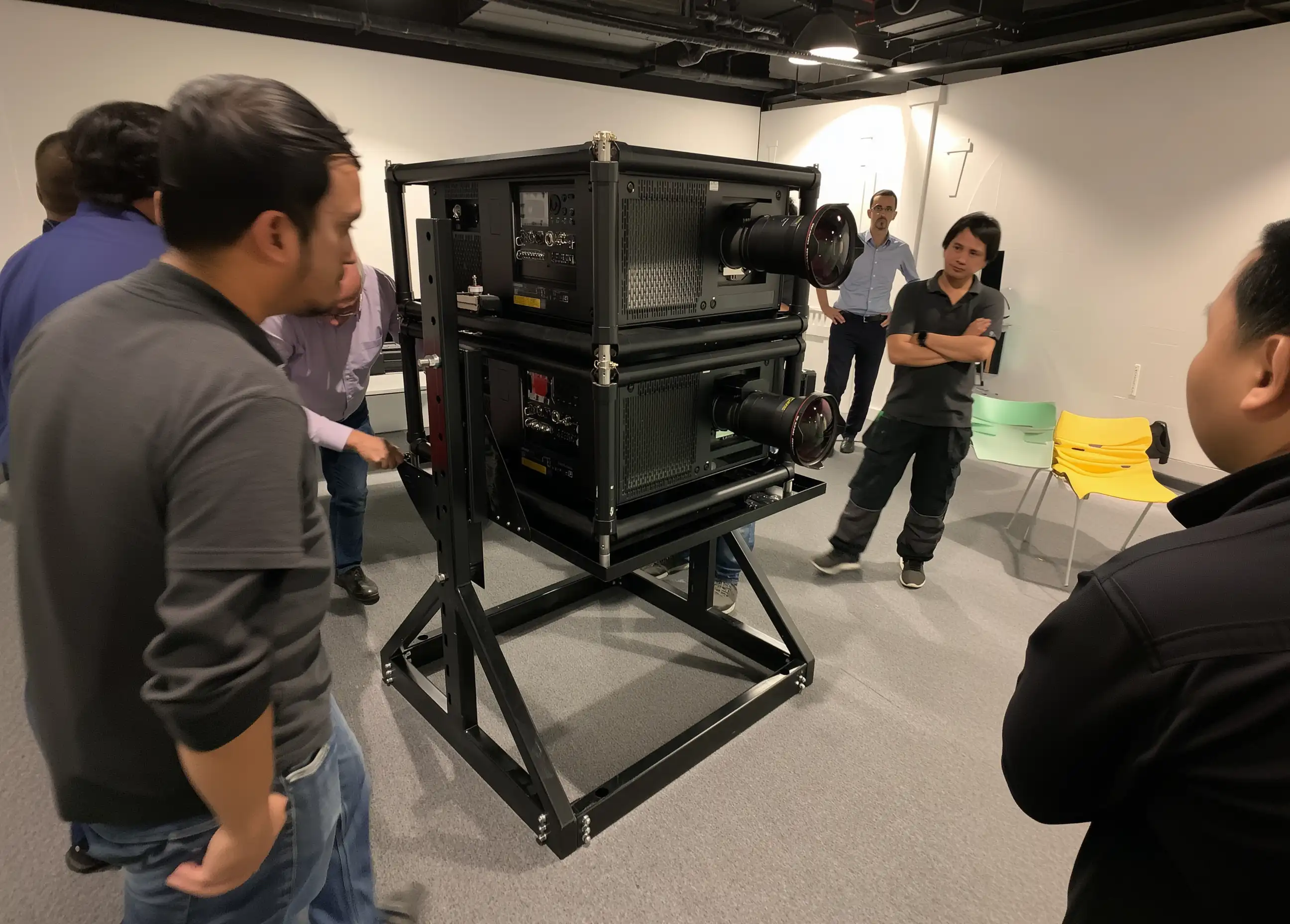 Bespoke Projector Mounting Mechanics