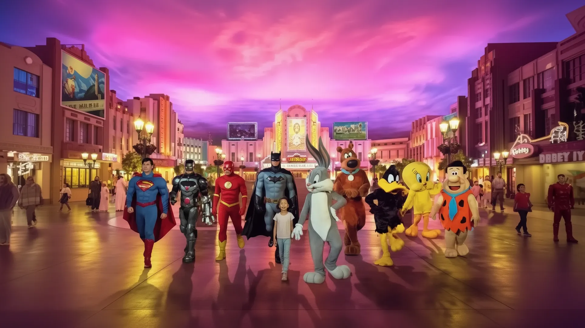 Warner Bros & Ferrari World, Abu Dhabi